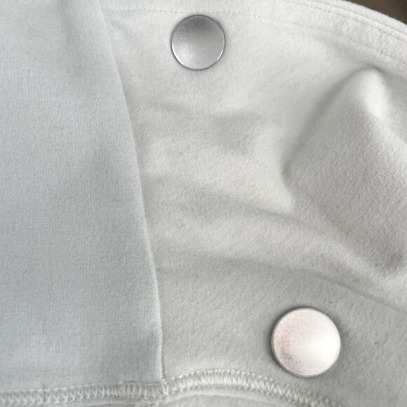 Lululemon Rulu Rally Wrap Heathered Ocean Mist Cozy Neutral Minimalist Sweater 6 - Picture 10 of 15